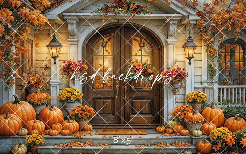 Elegant Autumn Porch (sweep options)