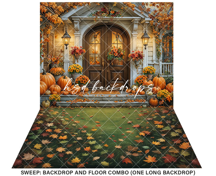 Elegant Autumn Porch (sweep options)