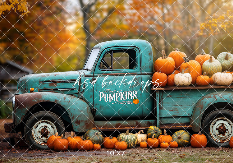 Vintage Fall Truck (sweep options)