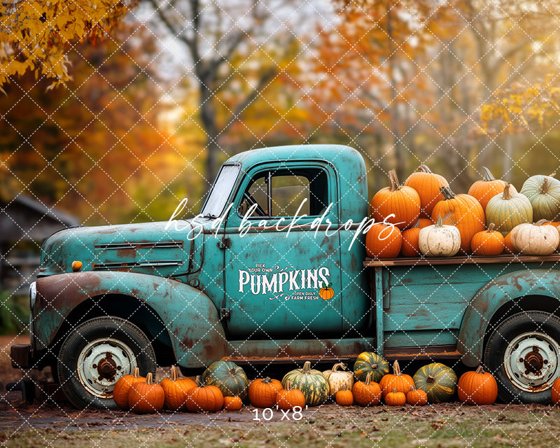 Vintage Fall Truck (sweep options)