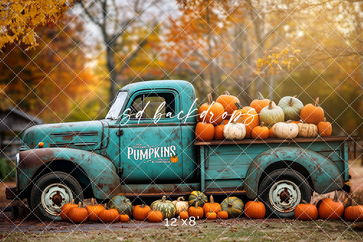 Vintage Fall Truck (sweep options)