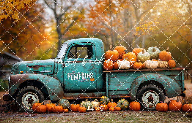 Vintage Fall Truck (sweep options)