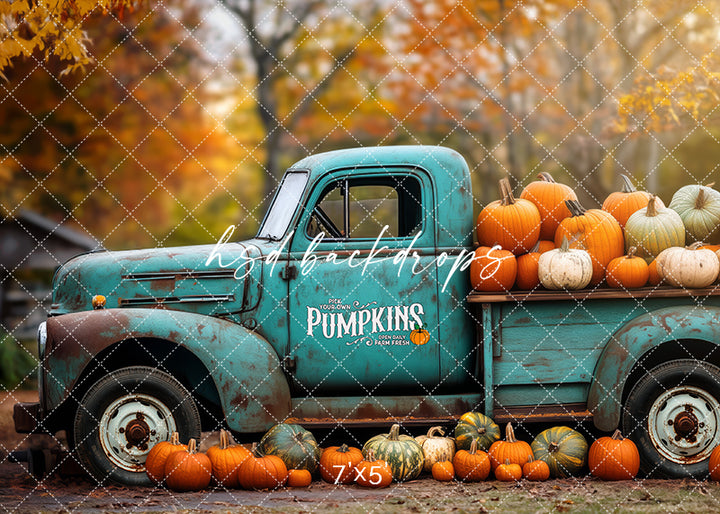 Vintage Fall Truck (sweep options)