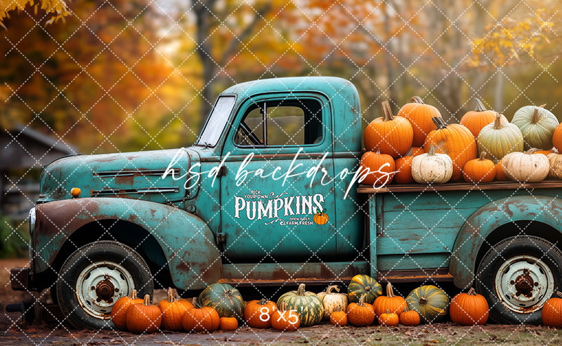 Vintage Fall Truck (sweep options)