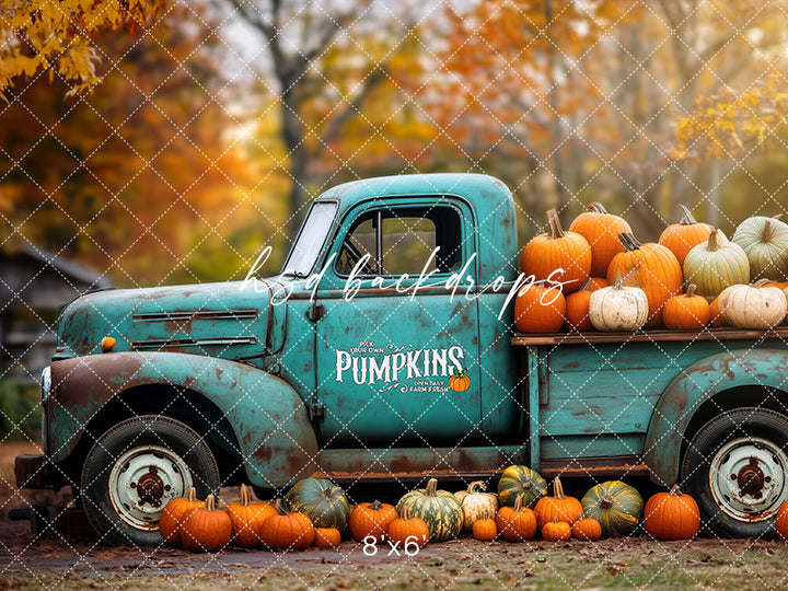 Vintage Fall Truck (sweep options)