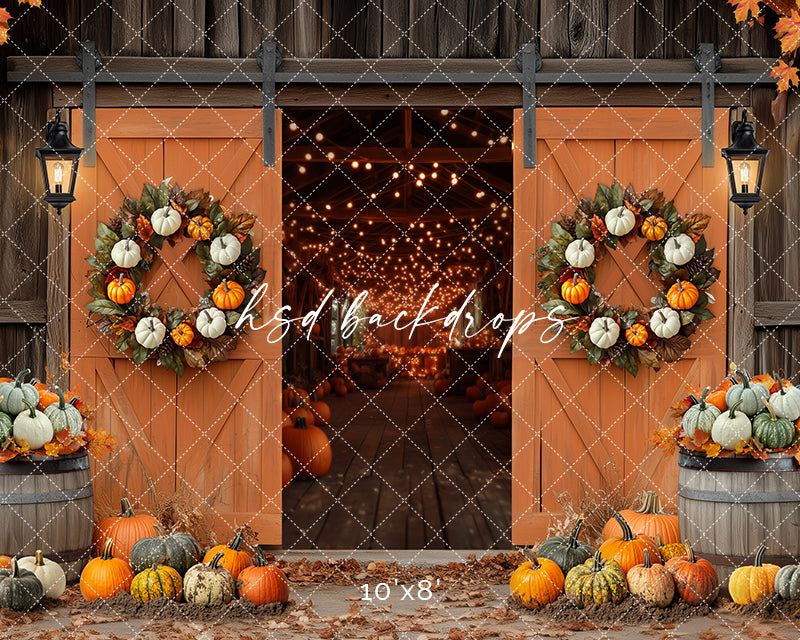 Fall Barn Doors (sweep options)