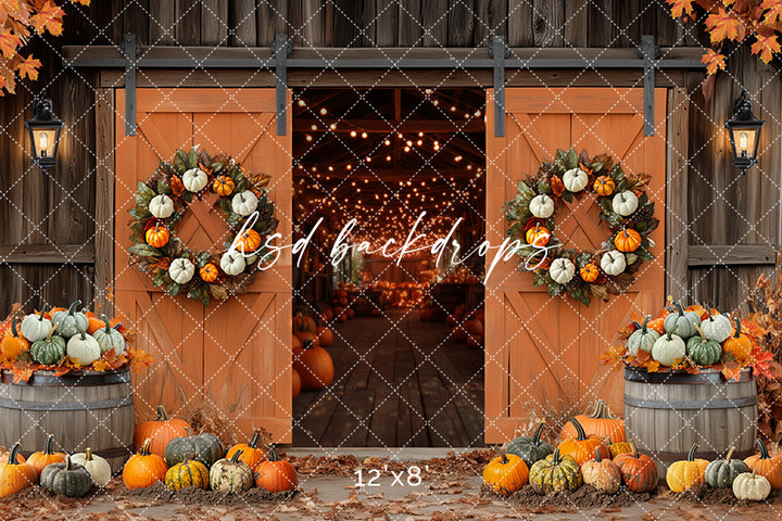 Fall Barn Doors (sweep options)