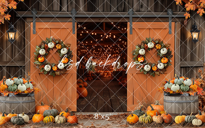 Fall Barn Doors (sweep options)