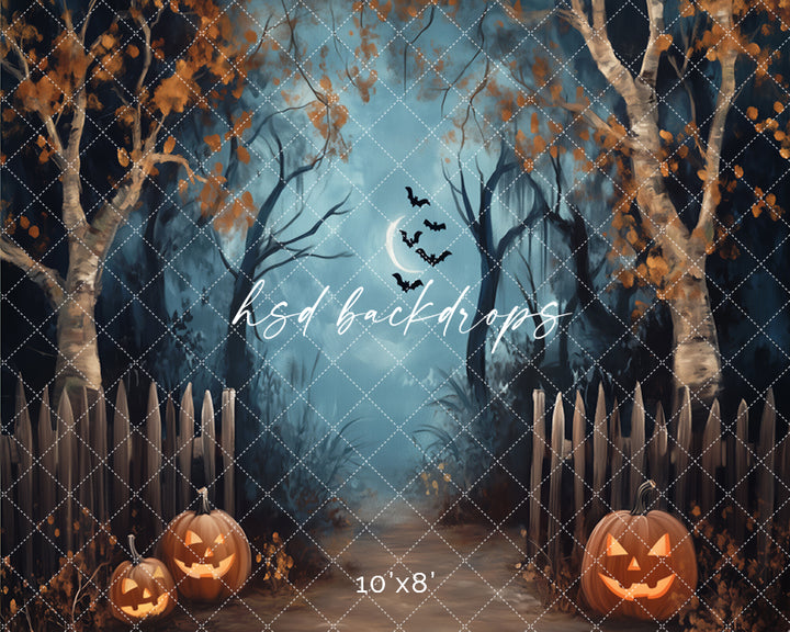 Halloween Forest Entrance