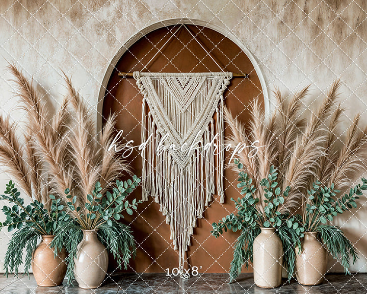 Boho Retreat Macrame Wall