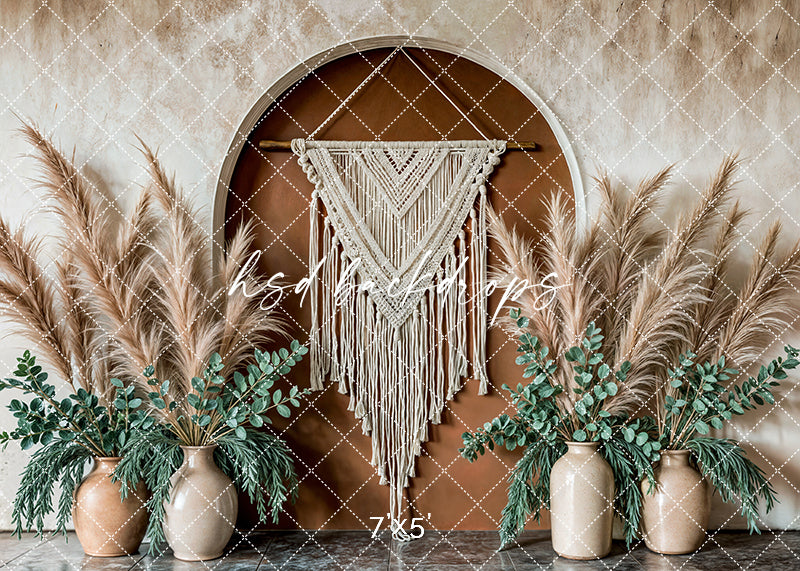 Boho Retreat Macrame Wall