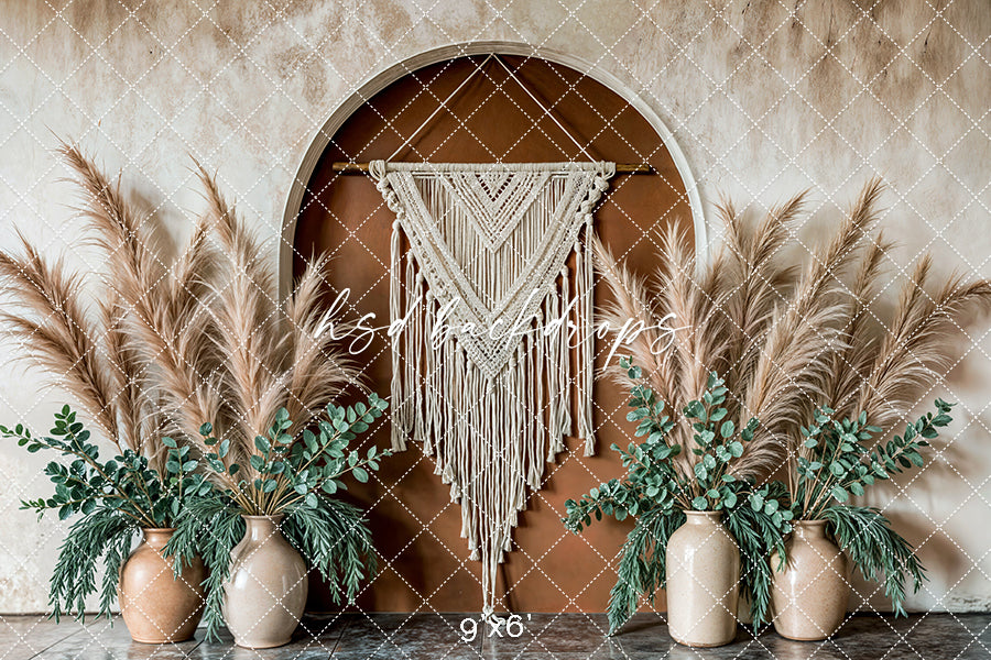 Boho Retreat Macrame Wall