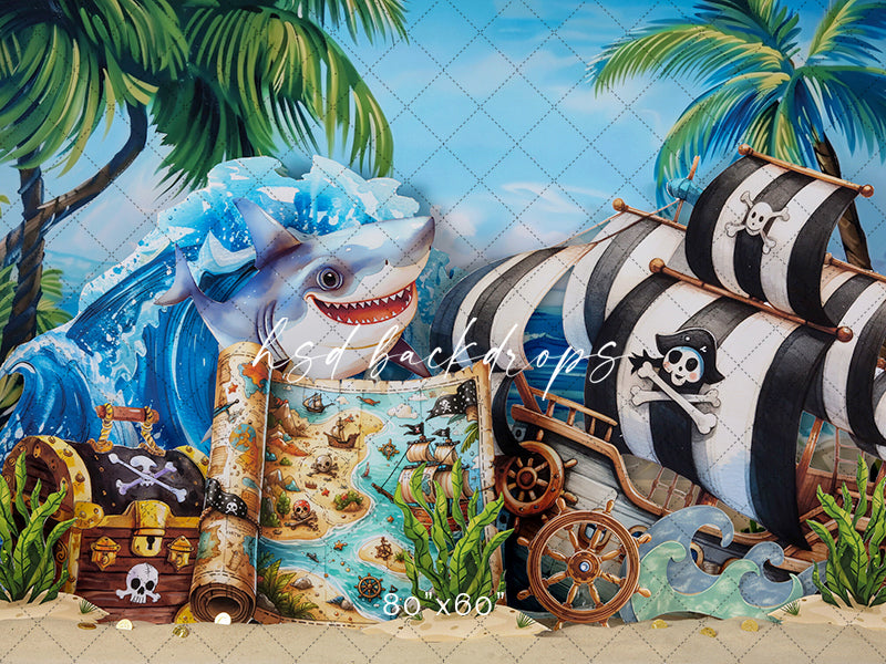 Ship Wrecked - HSD Photography Backdrops 