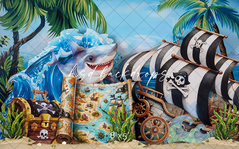 Ship Wrecked - HSD Photography Backdrops 