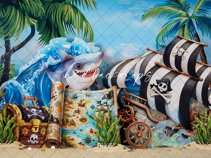 Ship Wrecked - HSD Photography Backdrops 