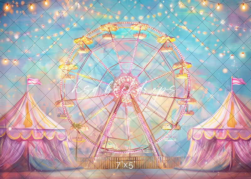 Pastel Circus - HSD Photography Backdrops 