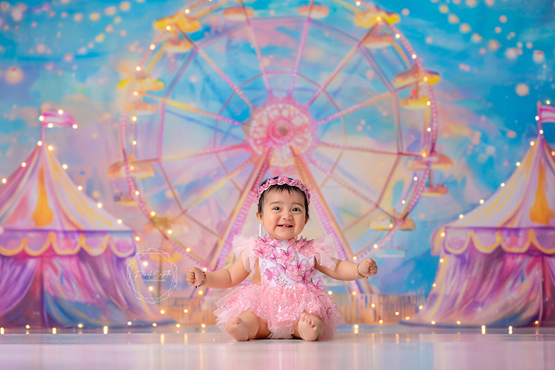 Pastel Circus - HSD Photography Backdrops 