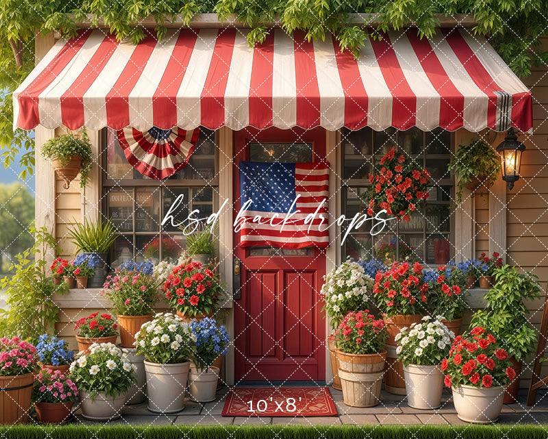 Patriotic Flower Shop (sweep options)