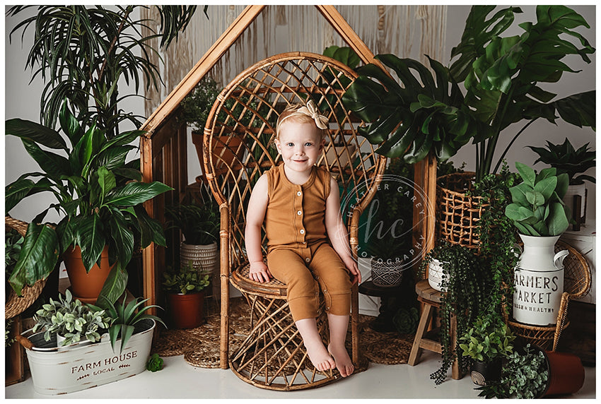 Boho Greenhouse - HSD Photography Backdrops 