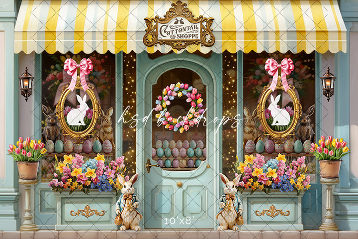 Cottontail Shoppe (sweep options) - HSD Photography Backdrops 