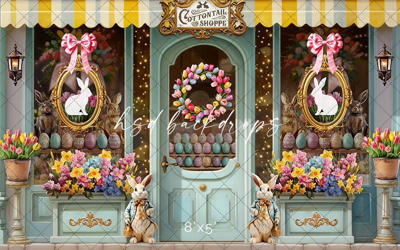 Cottontail Shoppe (sweep options) - HSD Photography Backdrops 