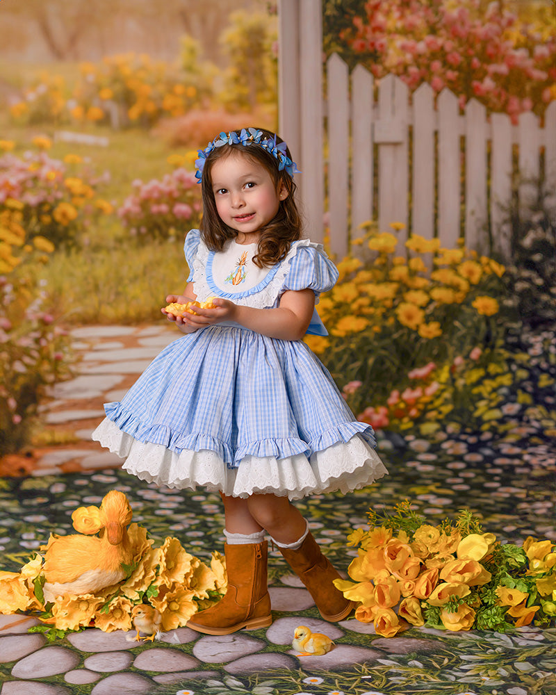 Serene Spring Floral Arch