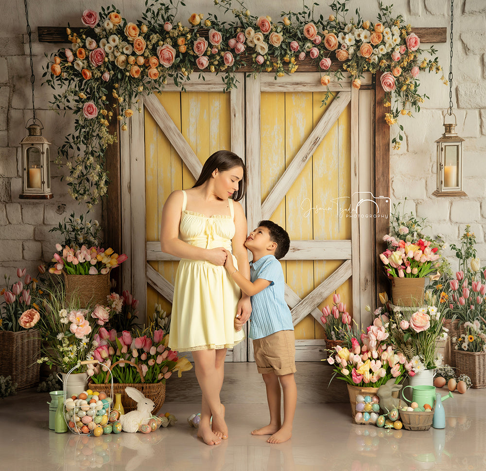 Blissful Spring Barn Doors