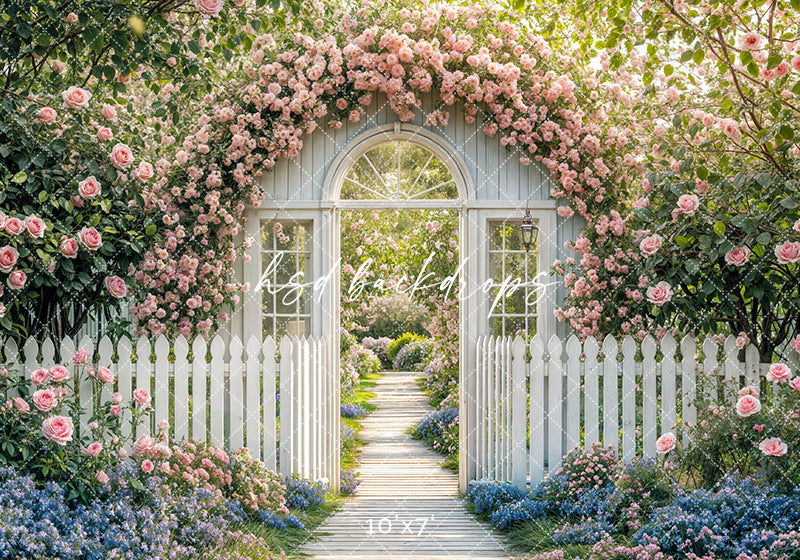 Shabby Chic Spring Arch