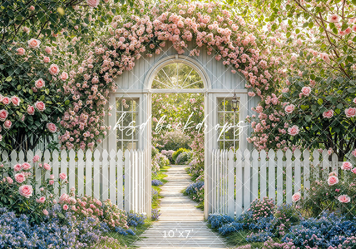 Shabby Chic Spring Arch