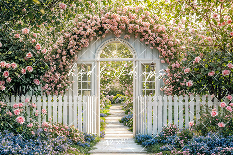 Shabby Chic Spring Arch