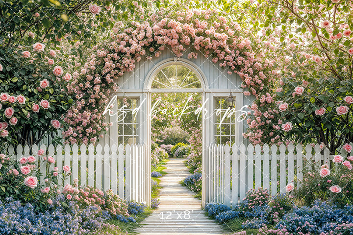 Shabby Chic Spring Arch