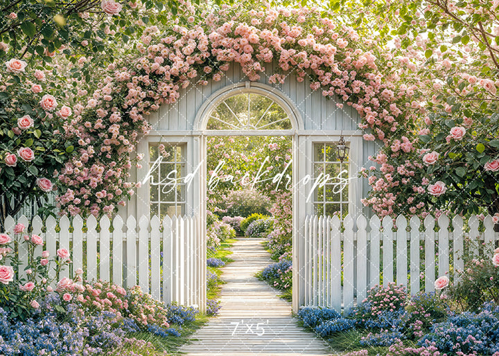 Shabby Chic Spring Arch