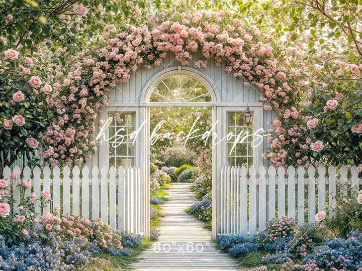 Shabby Chic Spring Arch