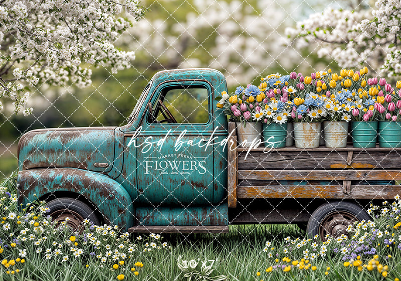 Rustic Spring Truck