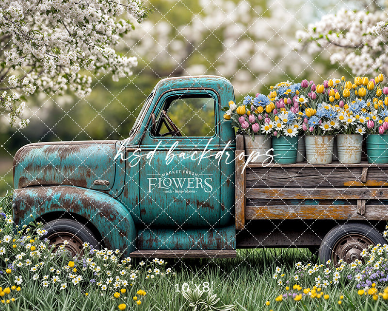 Rustic Spring Truck