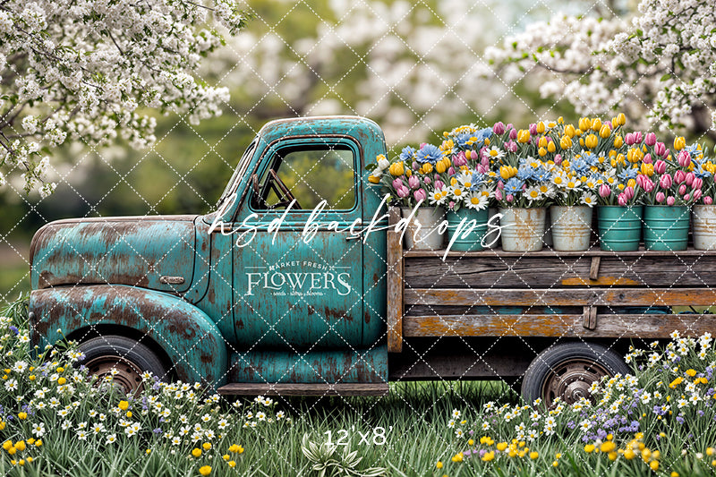 Rustic Spring Truck