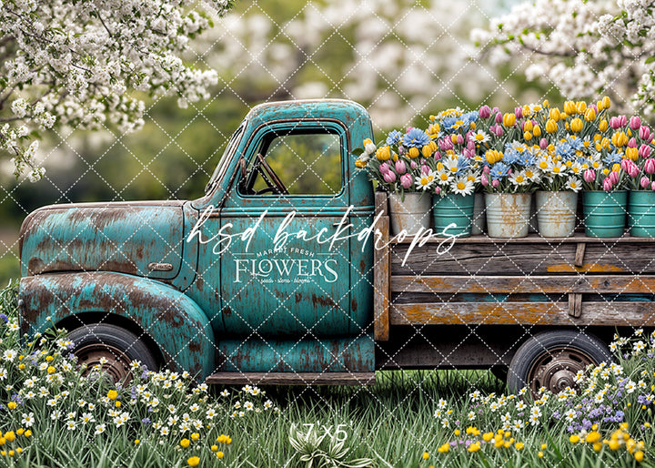 Rustic Spring Truck