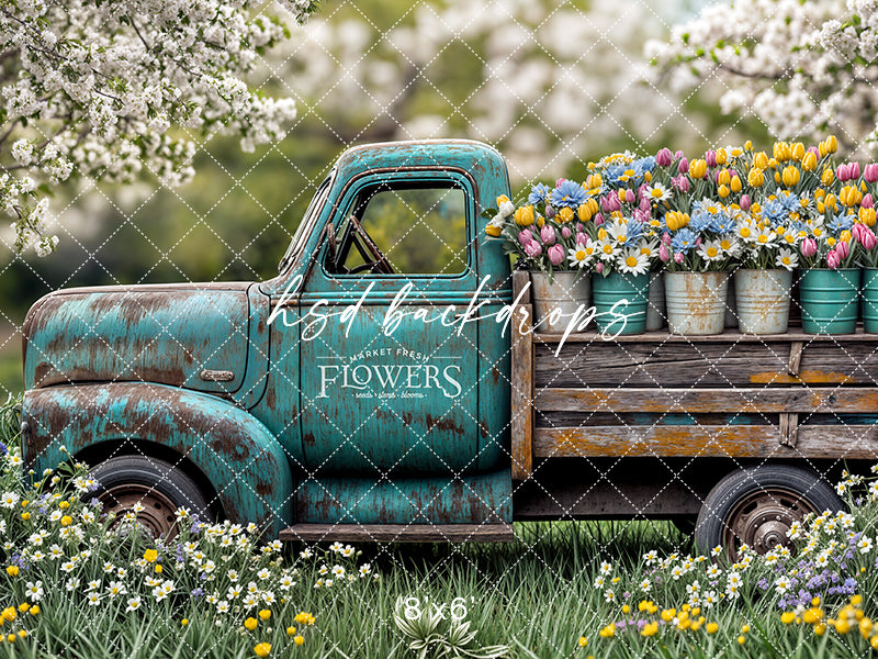 Rustic Spring Truck