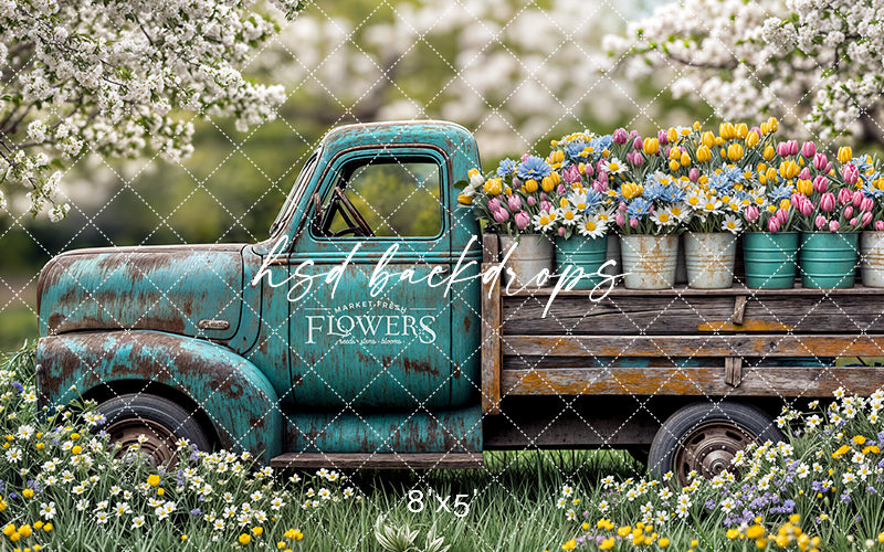 Rustic Spring Truck