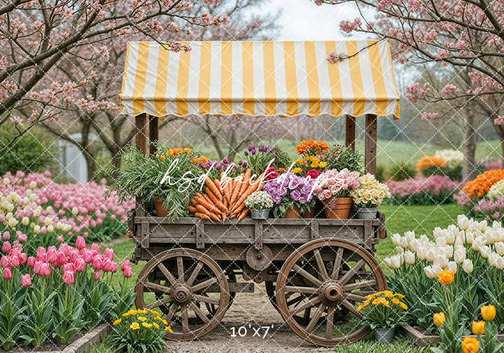 Spring Garden Cart