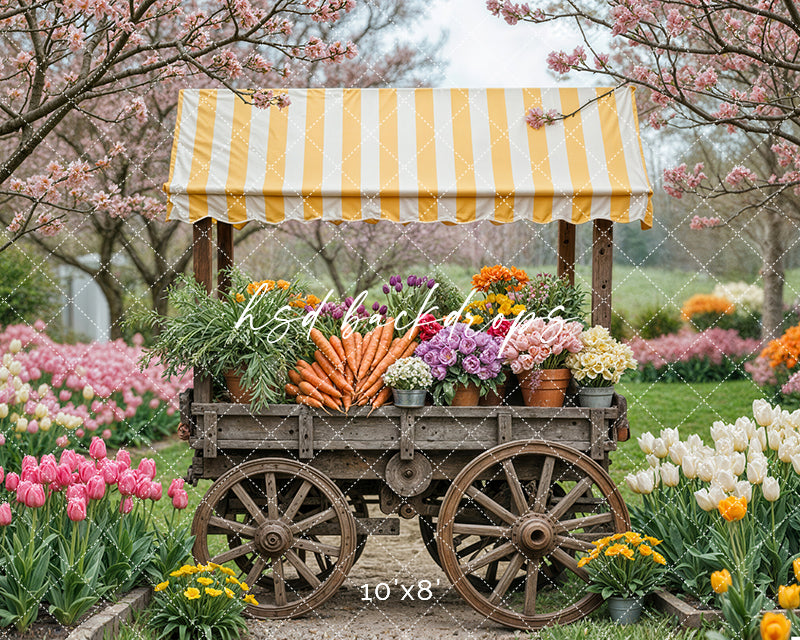 Spring Garden Cart