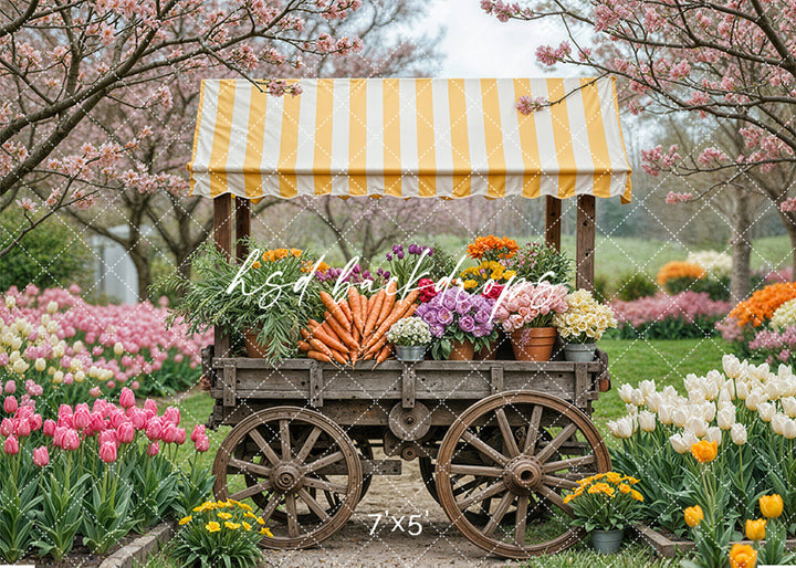 Spring Garden Cart