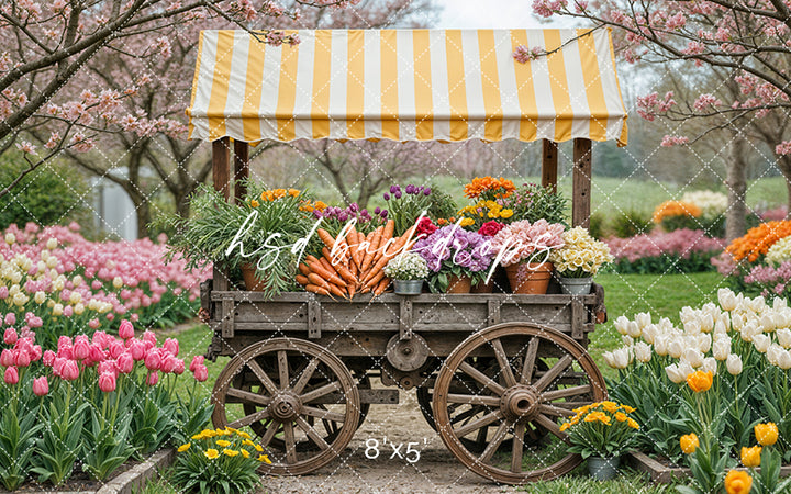 Spring Garden Cart