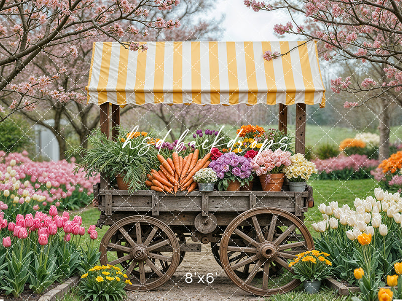 Spring Garden Cart