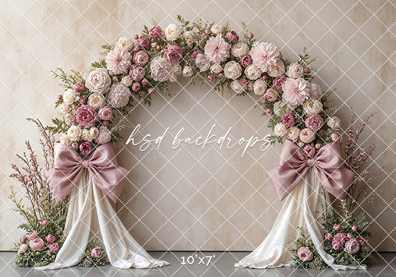 Boho Blooms & Bows - Pink