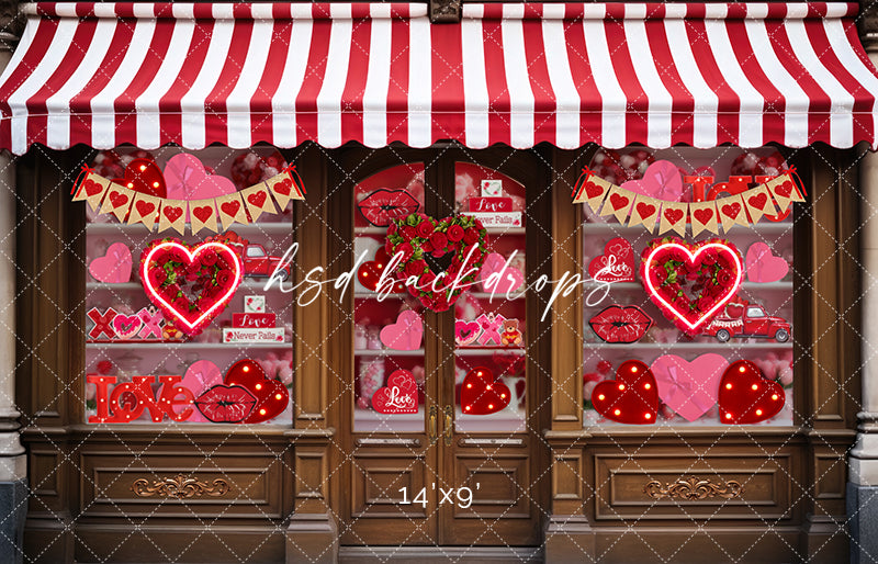 Valentine's Day Shoppe - HSD Photography Backdrops 