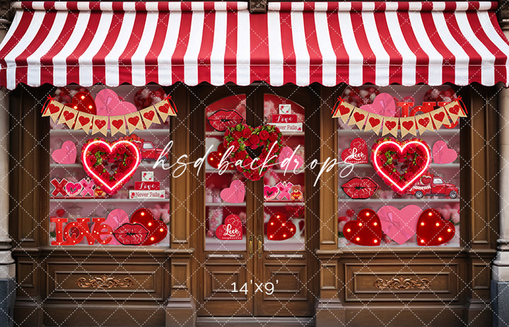 Valentine's Day Shoppe - HSD Photography Backdrops 