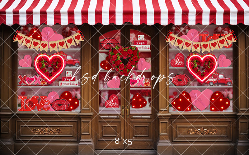 Valentine's Day Shoppe - HSD Photography Backdrops 