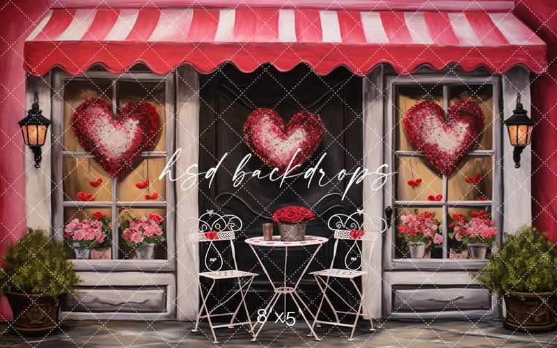 Sweetheart Cafe - HSD Photography Backdrops 