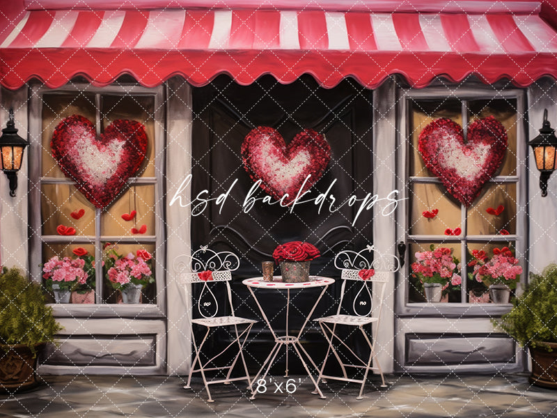 Sweetheart Cafe - HSD Photography Backdrops 